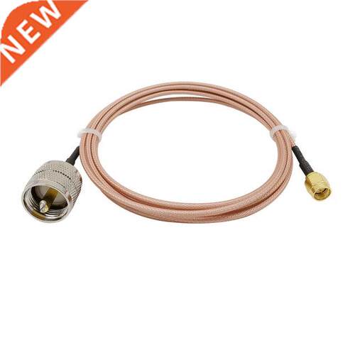 1Pcs SMA Male to UHF PL259 Male RG16 Extension Cable UHF Pl