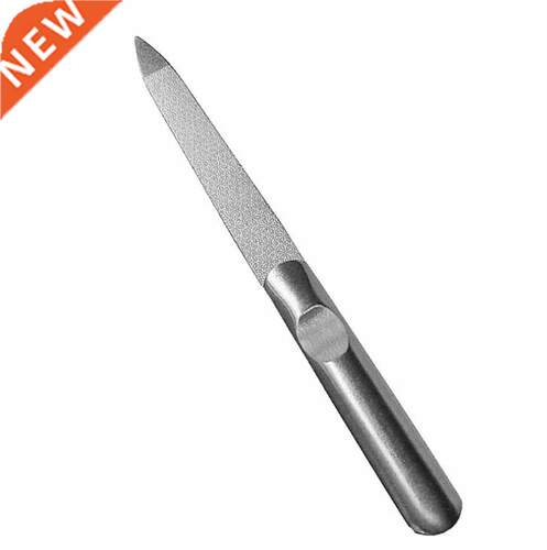 1pcs Professional Stainless Steel Nail File Buffer Metal Do