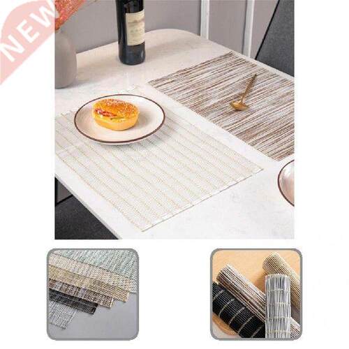 5Pcs/ lot Table PVC Placemats Dining Table Place Mats