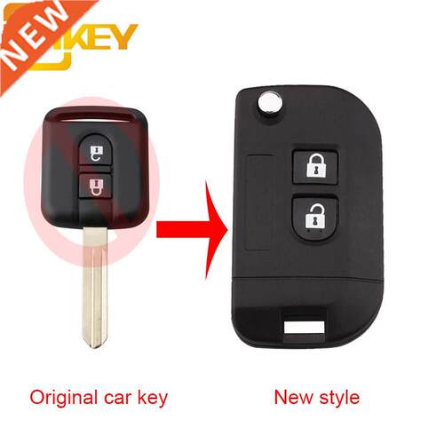 Modify Remote Car Key Refit Case Shell Nissan Qashqai El