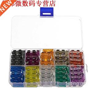 100pcs Truck Standaard Blade Zekering Kit 2A 3A 5A 7.5A 10A