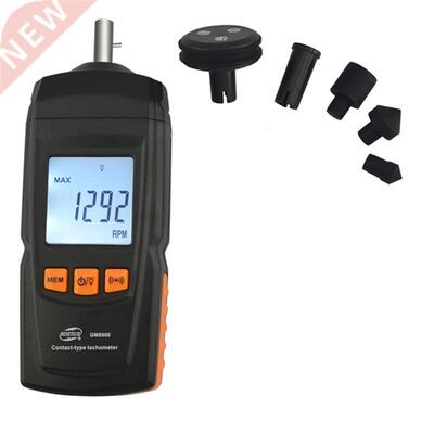 Digital Contact Tachometer Rotate Speed Linear Velocity Moto