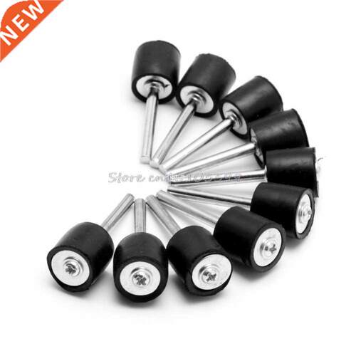 10Pcs Drum Rubber Mandrels 1/8