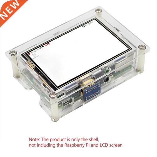 For Raspberry Pi 3B+ Acrylic Case Transpent Protective She