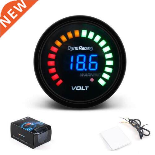 2 '' 52mm 12V Car Digital Voltmeter Volt Gauge Meter Digital