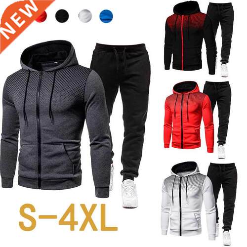 Men's Casual Tracksuit Spring Autumn Fashion Men Jacket and