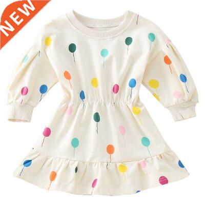 Girls Red Plaid Dress Toddler Girl Summer Clothes Balloons