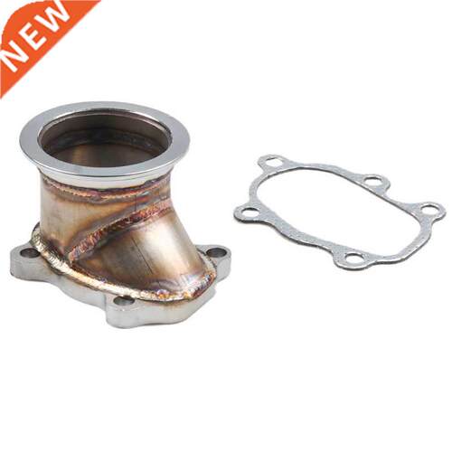 Stainless Steel Adapter For T25 T28 GT25 GT28 To 2.5 Inch Tu