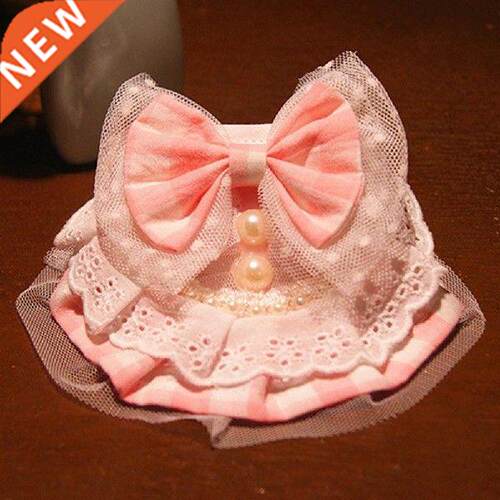 Lightweight Good Small Dogs Cats Saliva Lace Bib Fabric