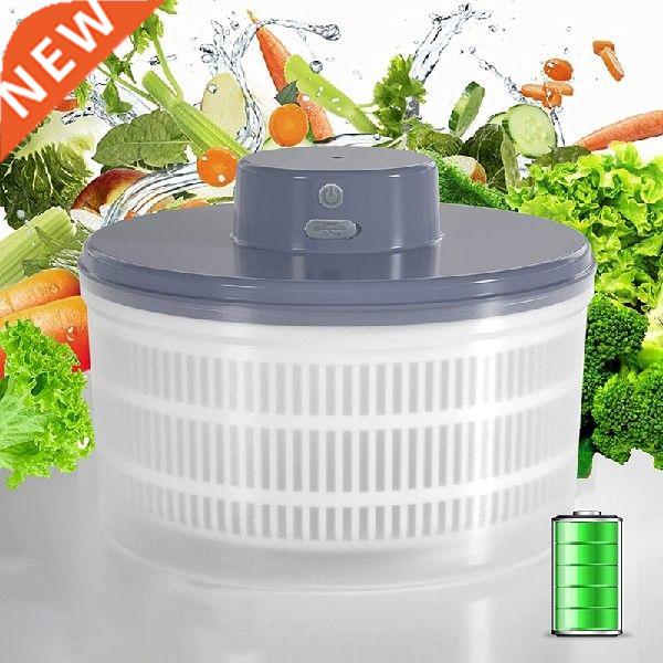 Electric Salad Spinner-Lettuce Vegetable Dryer, USB