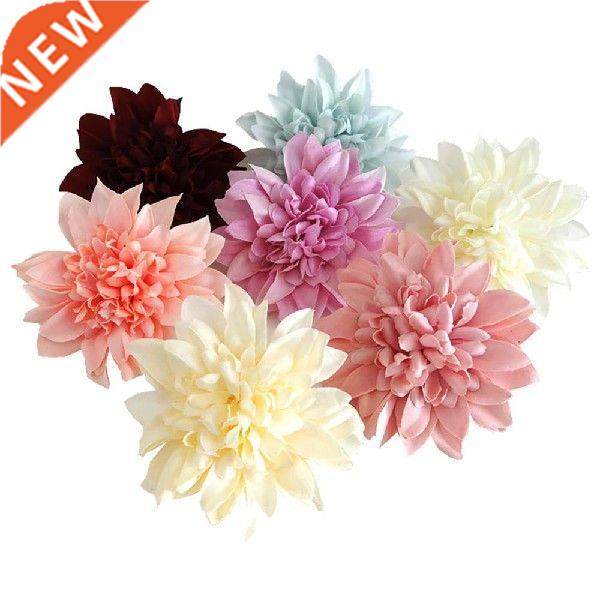 artificial gerbera flower head wedding flower road wall
