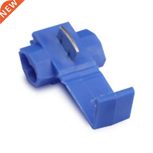 100PCS Blue Lock Wire Connectors Quick Splice Terminals Crim