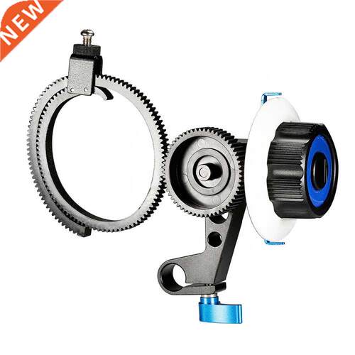 Neewer Follow Focus with Single 15mm Rod Clmp,djustble G