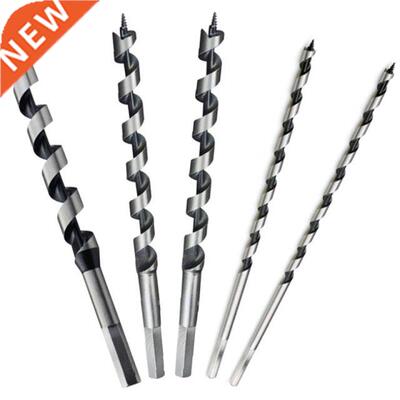 5PCS 20mm Hex Shank Extra Long Point Twist Auger Wood Drill