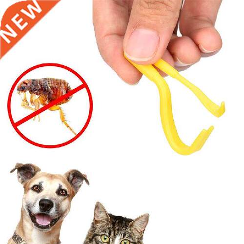 Hot 2Pcs/set Plastic Tick Twisters Flea Remover Human Cat