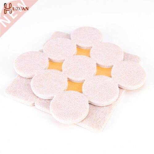 18pcs Self Adhesive Square Felt Pads Chair Table Leg Floor