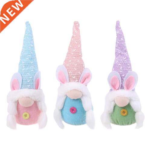 Hnde Ester Bunny Rbbit Gnome Plush Toys Doll Ornment