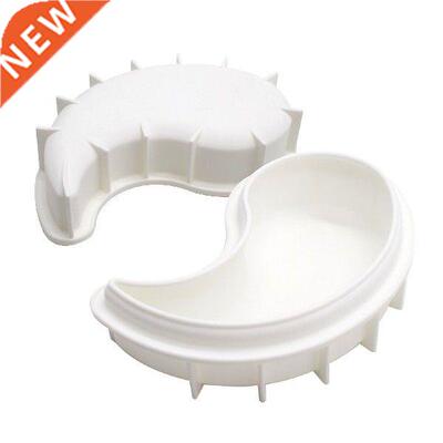 1pair Non Stick Soft Silicone Fondant Home Kitchen Cake