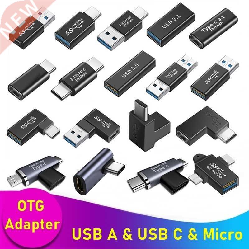 Universal OTG Type C Adapter USB C Male to Micro USB Female