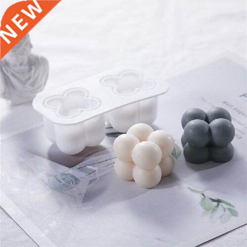 1pcs Magic Ball Candle Silicone Mould Mousse Cake Mold New