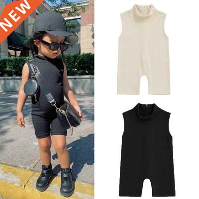 FOCUSNORM 6 Colors Summer Fashion Baby Girls Jumpsuits Pants