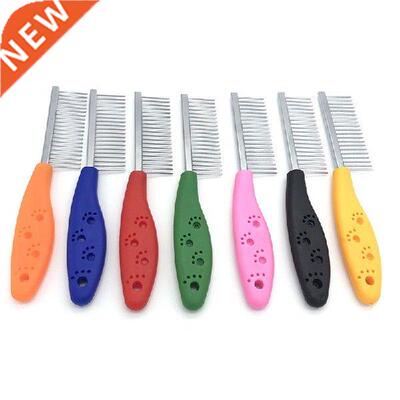 Stainless Steel Pet Grooming Comb for Dog Cats Hair Removal