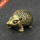 Hedgehog Vntage Fgure Cute Prop Metal Statue Anmal