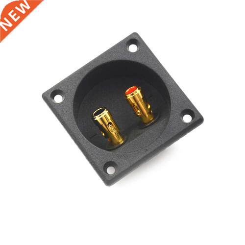 Round Spring Cup Subwoofer Plug Car Stereo Speaker Box Termi