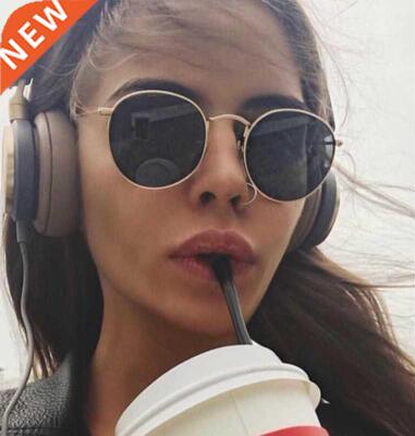2022 Luxury vintage Mirror Brand Designer Sunglasses Women/M
