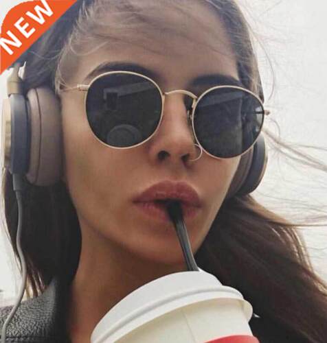 2022 Luxury vintage Mirror Brand Designer Sunglasses Women/M