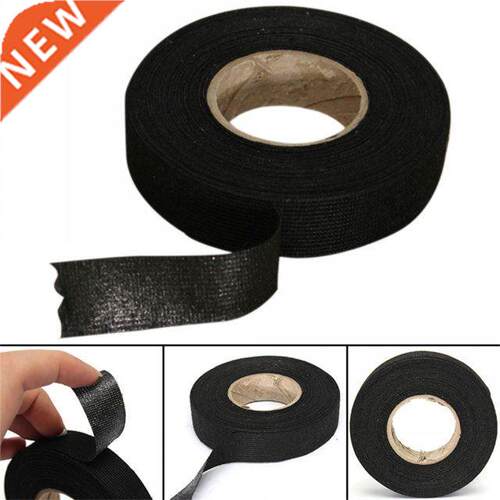 1Roll Black Color Wiring Harness Tape Strong Adhesive Cloth