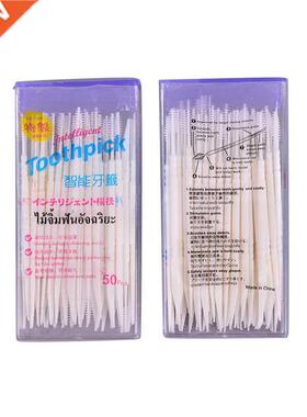 100Pcs Double Superfine Tooth Stick Oral Care Clean Teeth Fo