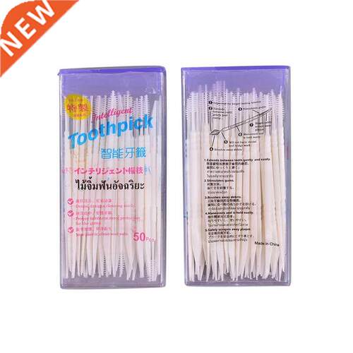 100Pcs Double Superfine Tooth Stick Oral Care Clean Teeth Fo