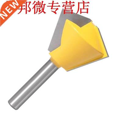 8mm Shank 6/8/12 Sided Bird's Mouth Router Bit Bearing Milli