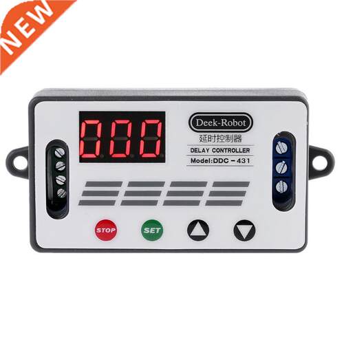 DC 6-30V Time Delay Relay Controller Switch LED Digital Disp