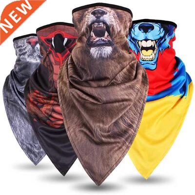Animal Triangle Magic Scarf Men Bandana Motorcycle Mask Bala
