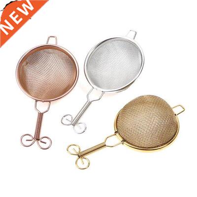 1pc Reusable Fine Tea Strainer Filters Kongfu Stainless Stee