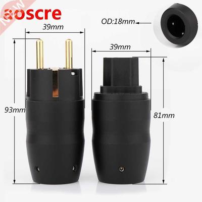 Preffair P091 lack aluminium 24K Gold plated/Rhodium Plated