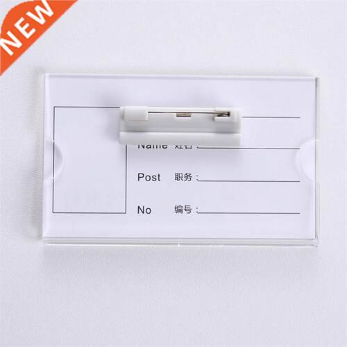 10 pieces of work card Acrylic work card/Surname card Magne