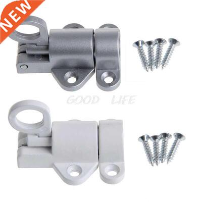 Window Gate Security Pull Ring Spring Bounce Door Bolt Alumi