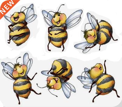 Little bee Transparent Clear Silicone Stamp/Seal For DIY Sc