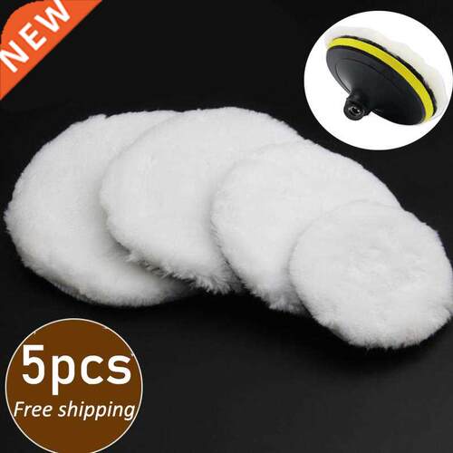 5 Szes 75-175mm Wool Polshng Dsc Car Beauty Waxng Self-