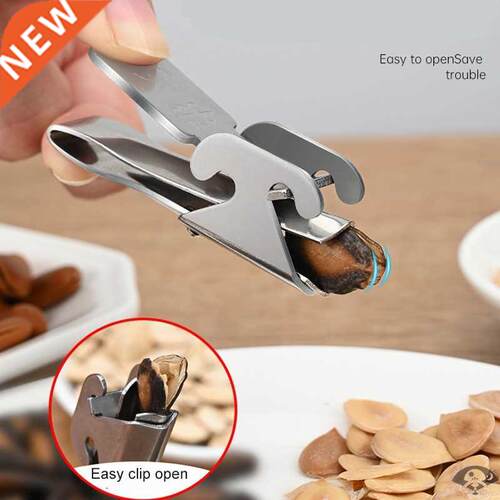 Stainless Steel Nut Sheller Peanut Opener Melon Seed Plier C