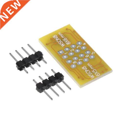 1pc 2 WSON8 To DIP8 Programmer Adapter Board QFN8/DFN8 To DI