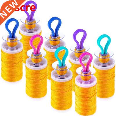5/10/20Pcs Plastic Bobbin Clip Wire Sewing Thread Spool Acc