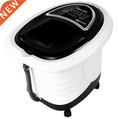 Foot tub automatc heatng massage footbath electrc foam