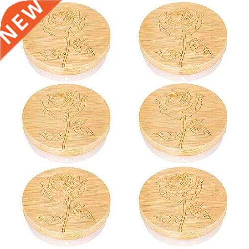 New Yogurt Jar Lids Set, Bamboo Lids That For Yogurt Jars,