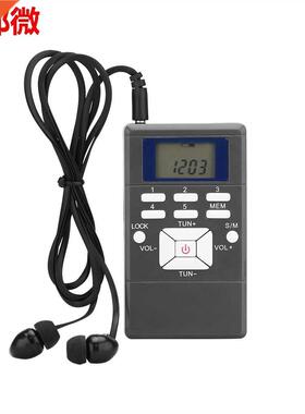 Master Portable Mini Digital FM Shortwave Radio Receiver Di