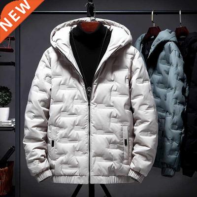 Warm Thick Men Parka Jacket Winter New Casual Hooded Outerwe