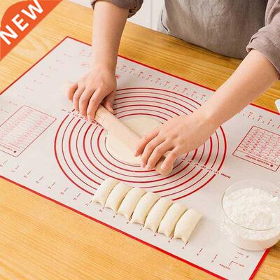 Silicone Baking Mat Pad Baking Sheet Pizza Dough Maker Pastr